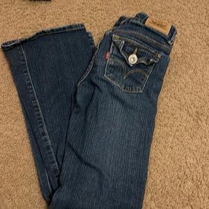 Levis size 8 girls jeans